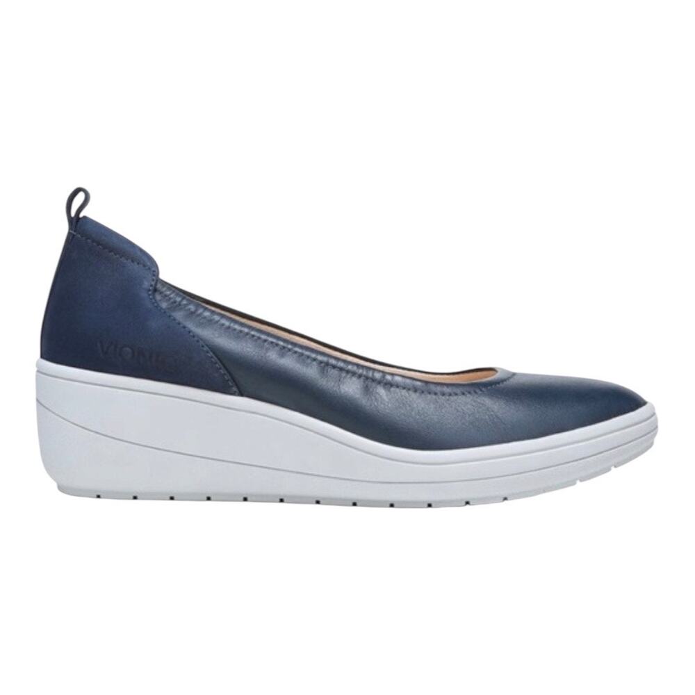 Vionic Jacey Wedge Women 10 Blue